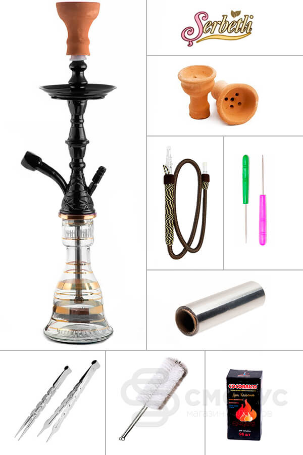 Стартовый набор кальянщика Plus (Black)